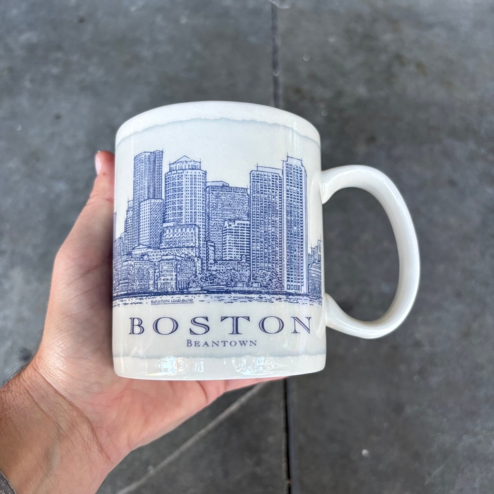 Starbucks Boston Beantown Architecture Series Ceramic Coffee Mug 2011 18fl oz